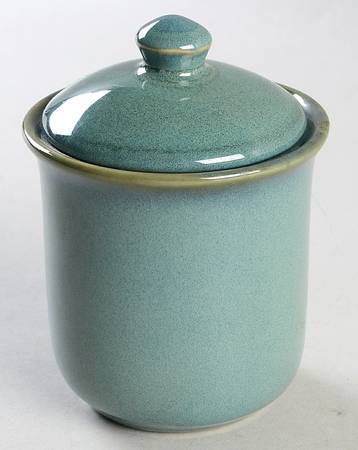 Variations Sage Stone (Green) Sugar Bowl & Lid
