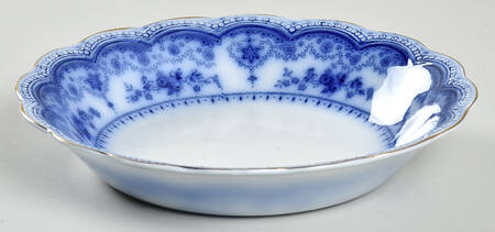 Dorothy Flow Blue Coupe Cereal Bowl
