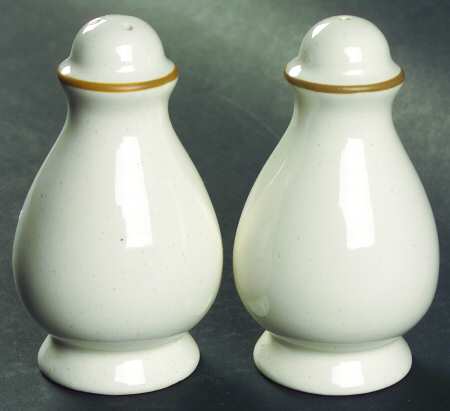 Strawberries N Cream (Coupe Quarter Inch Rim) Salt & Pepper Set