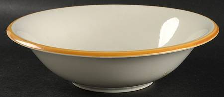 Strawberries N Cream (Coupe Quarter Inch Rim) 9" Round Vegetable Bowl
