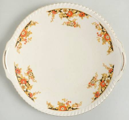 JB420 Handled Cake Plate