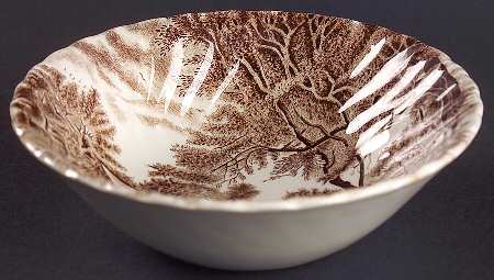 Watermill Brown Coupe Cereal Bowl