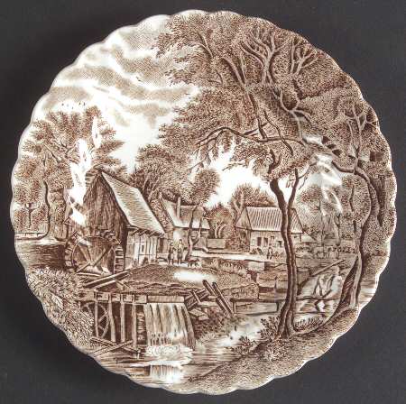 Watermill Brown Bread & Butter Plate