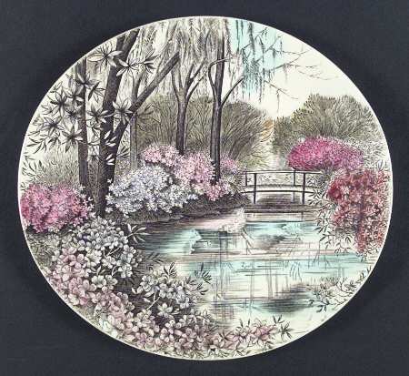 English Gardens Green Multicolor by Johnson Brothers