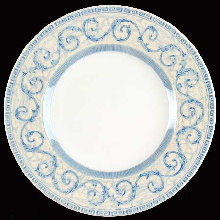 Acanthus Blue Bread & Butter Plate
