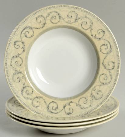 Acanthus Cream Soup/Rim Bowl - Set of 4