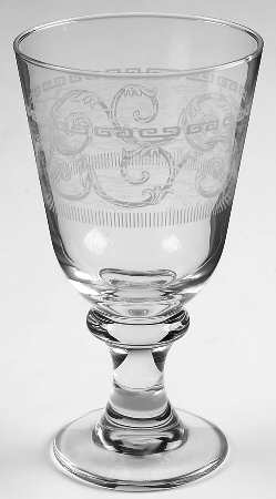 Acanthus Cream 15 Oz Glassware Goblet