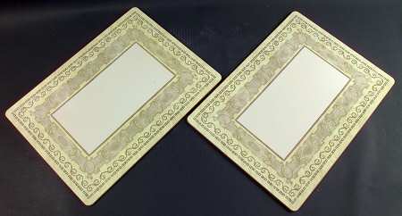 Acanthus Cream (Set of 2) Placemat Set