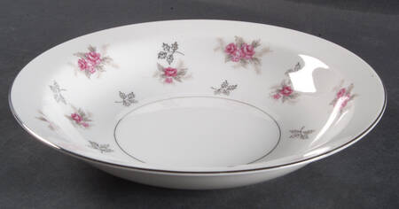 Rosette Rim Soup Bowl