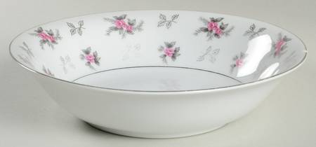 Rosette 9" Round Vegetable Bowl