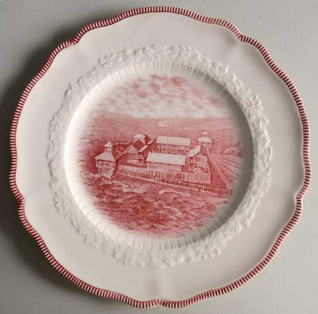 Century of Progress Luncheon Plate