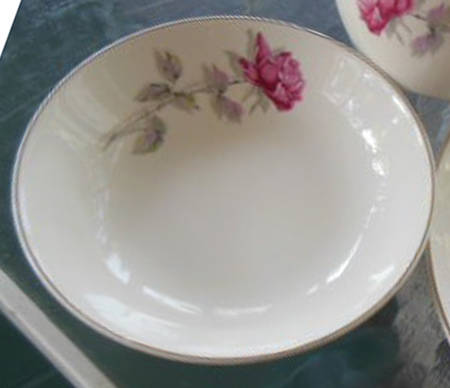 Red Rose Fruit/Dessert (Sauce) Bowl