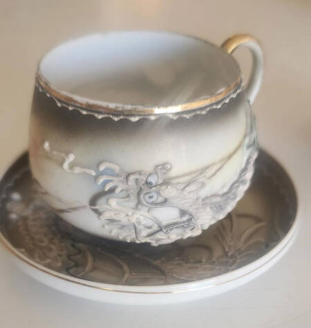 JAP146 Demitasse Cup & Saucer Set