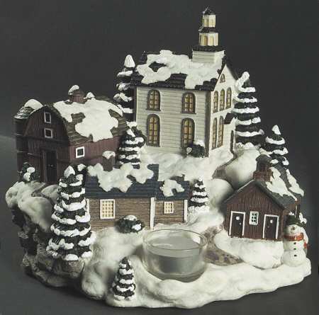 Friendly Village Collectibles Votive Candleholder