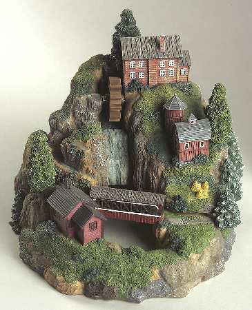 Friendly Village Collectibles Electric Water Fountain