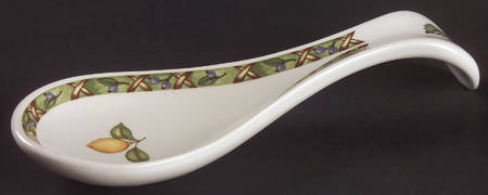 Arcadia (Fruit) Spoon Rest/Holder (Holds 1 Spoon)