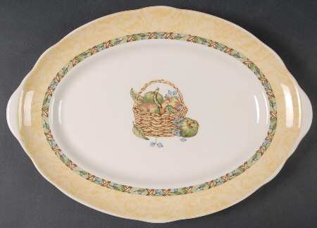 Arcadia (Fruit) 14" Oval Serving Platter