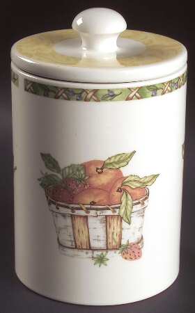 Arcadia (Fruit) Large Canister & Lid