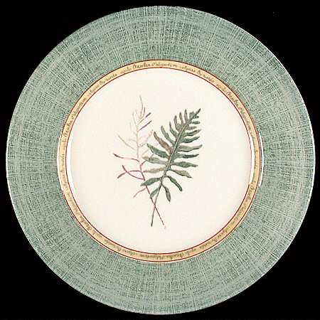 Springfield (Green Rim) Salad Plate