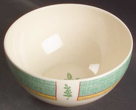Springfield (Green Rim) Individual Snack Bowl