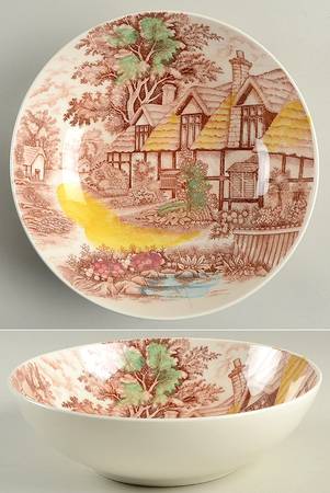English Cottage 8" Round Vegetable Bowl
