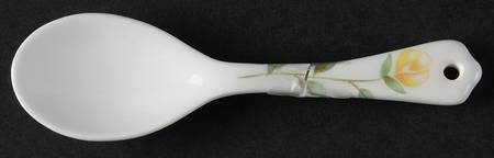 Summer Chintz Collectibles (Accessories) All Ceramic Sugar Spoon