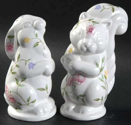 Summer Chintz Collectibles (Accessories) Figural Salt & Pepper Set