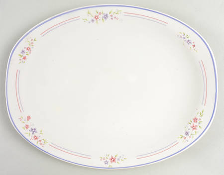 Flair 13" Oval Serving Platter