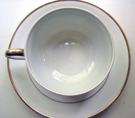 JB469 Flat Cup & Saucer Set