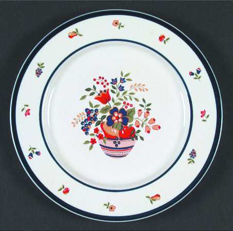 French Country Salad Plate