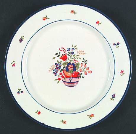 French Country Dinner Plate