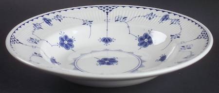 Denmark Blue Large Rim Soup Bowl by Johnson Brothers