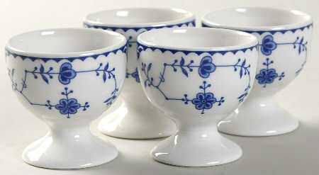Denmark Blue Single Egg Cup - Set of 4