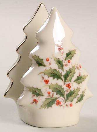 Holly Yuletide Napkin Holder