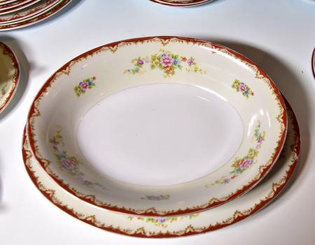 JAP171 9" Oval Vegetable Bowl