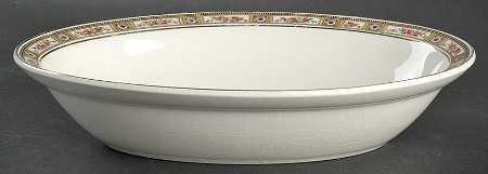 JB493 10" Oval Vegetable Bowl
