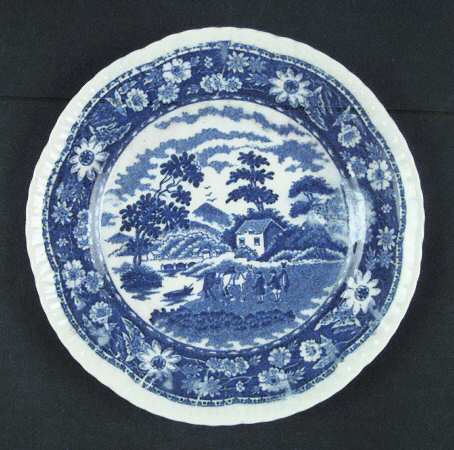 Yorkville Blue Bread & Butter Plate