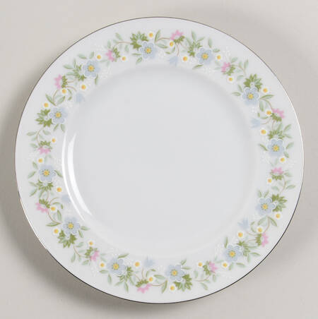 Forever Spring Gold Trim Bread & Butter Plate by Johann Haviland