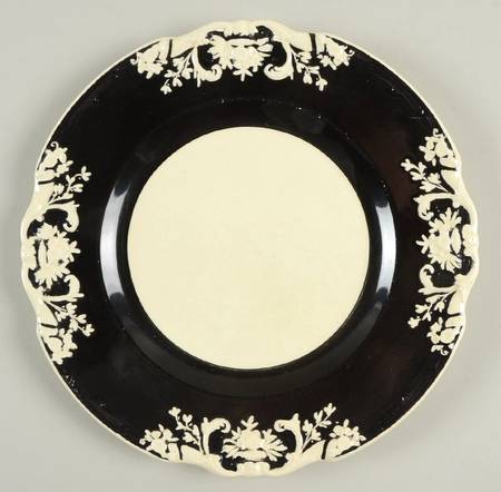 Arcadian Black Salad Plate