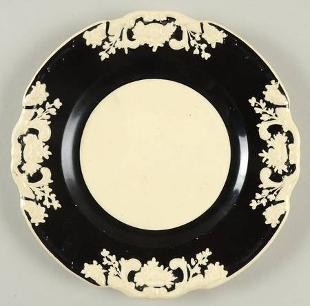Arcadian Black Bread & Butter Plate