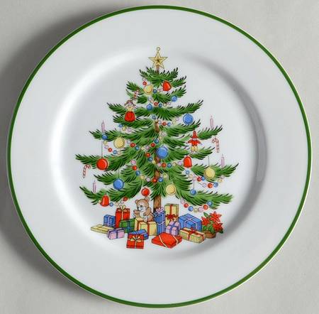 Christmas Collection Salad Plate