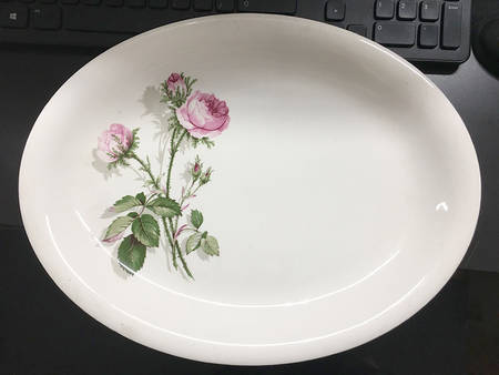 JB502 14" Oval Serving Platter