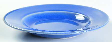 Basique Blue Large Rim Soup Bowl