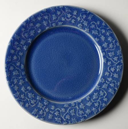 Nagar Blue Salad Plate