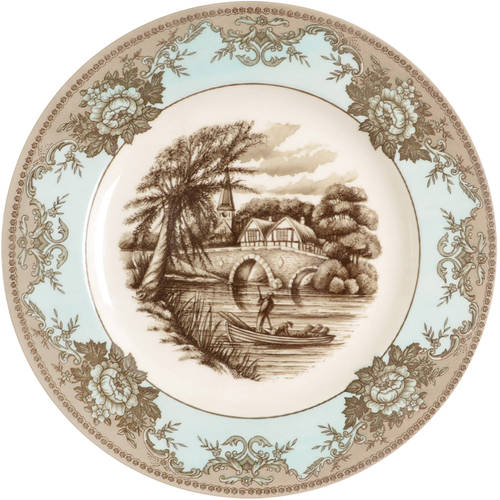 River Scenes Accent Dinner Plate