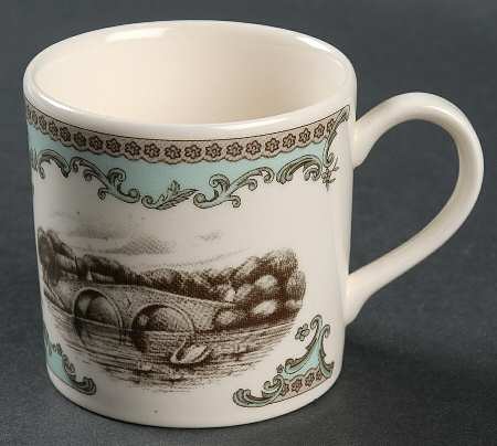 River Scenes Flat Demitasse Cup