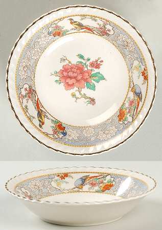 The Vigo (Ribbed, Old English) Fruit/Dessert (Sauce) Bowl