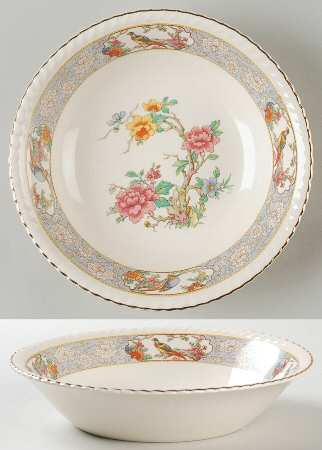The Vigo (Ribbed, Old English) Coupe Soup Bowl