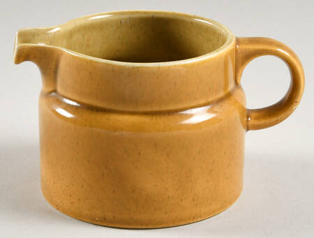 Antique Brown Band Creamer