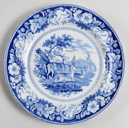 Rural Scenery Dinner Plate